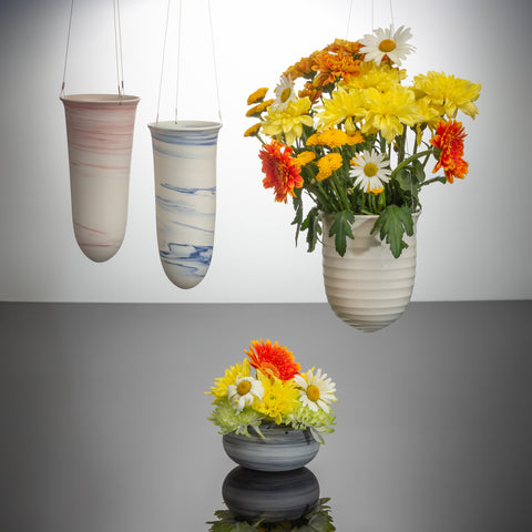 The collection of MoonPorcelain vases